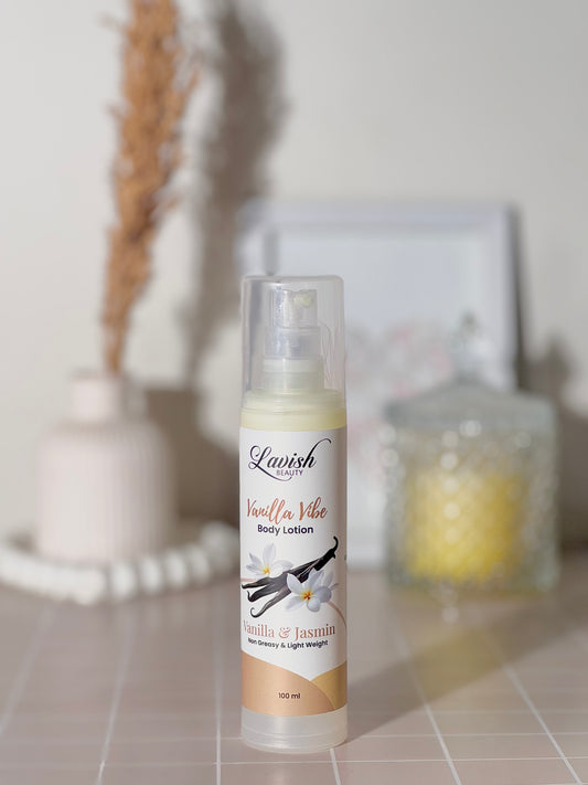 Vanilla Vibe Body Lotion A Nourishing, Hydrating Treat for Your Skin